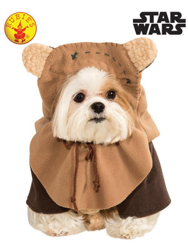 Ewok Deluxe Pet Costume Size S - Jokers Costume Mega Store