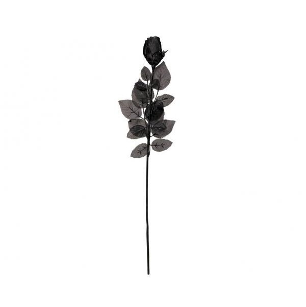 Fabric Black Rose 24" - Jokers Costume Mega Store