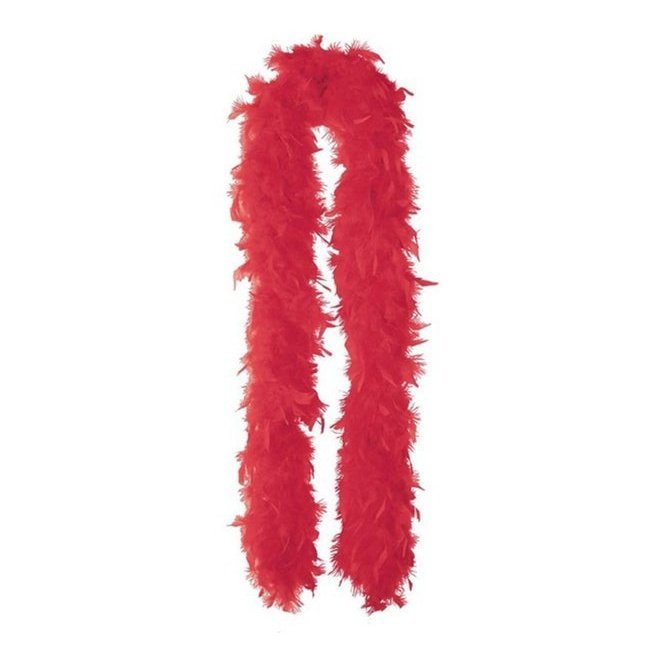 Feather Boa Red - Jokers Costume Mega Store