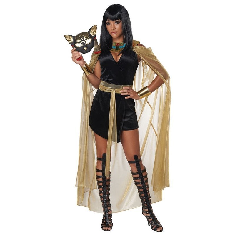 Feline Goddess Bastet Costume - Jokers Costume Mega Store