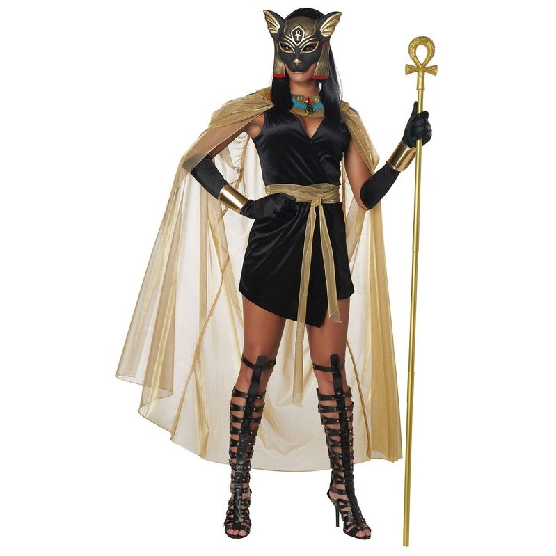 Feline Goddess Bastet Costume - Jokers Costume Mega Store