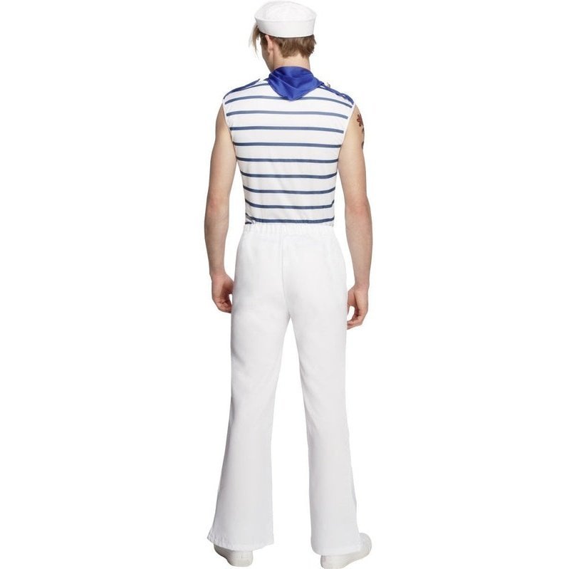 Fever Male French Sailor Costume - Jokers Costume Mega Store