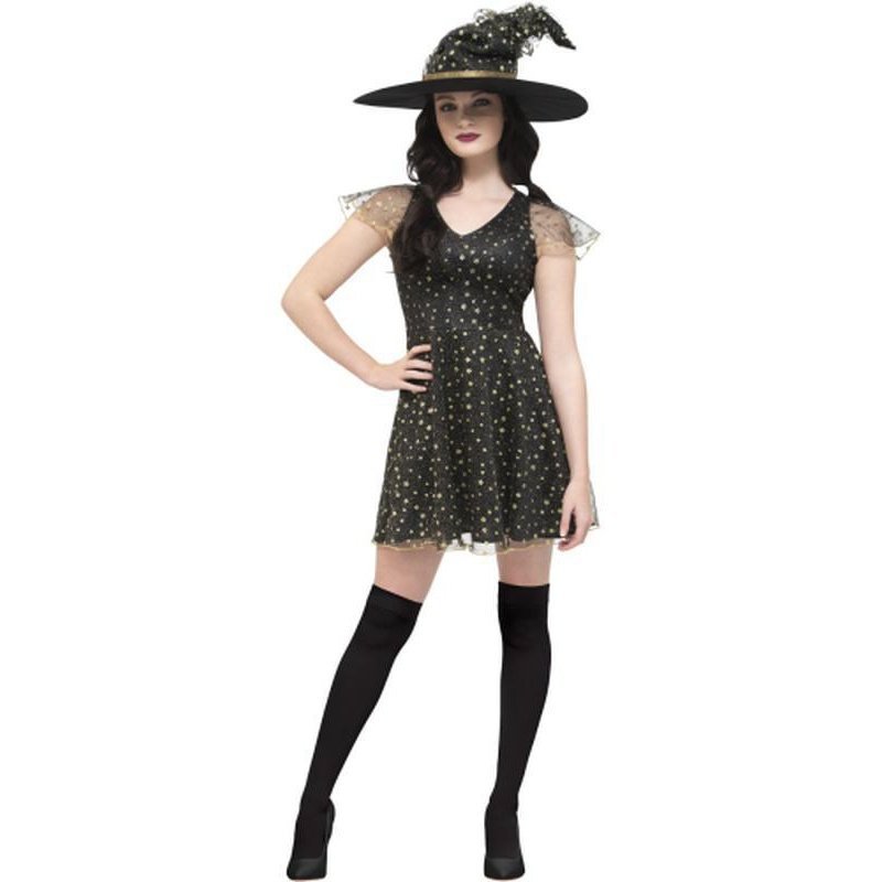 Fever Moon & Stars Witch Costume - Jokers Costume Mega Store