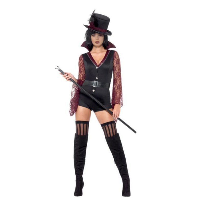 Fever Vampire Costume, Bodysuit - Jokers Costume Mega Store