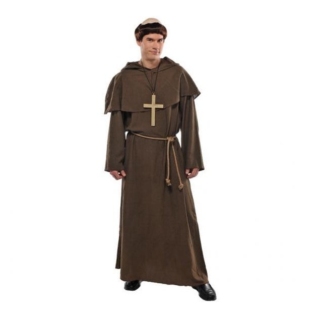 Friar Costume, Adult - Jokers Costume Mega Store
