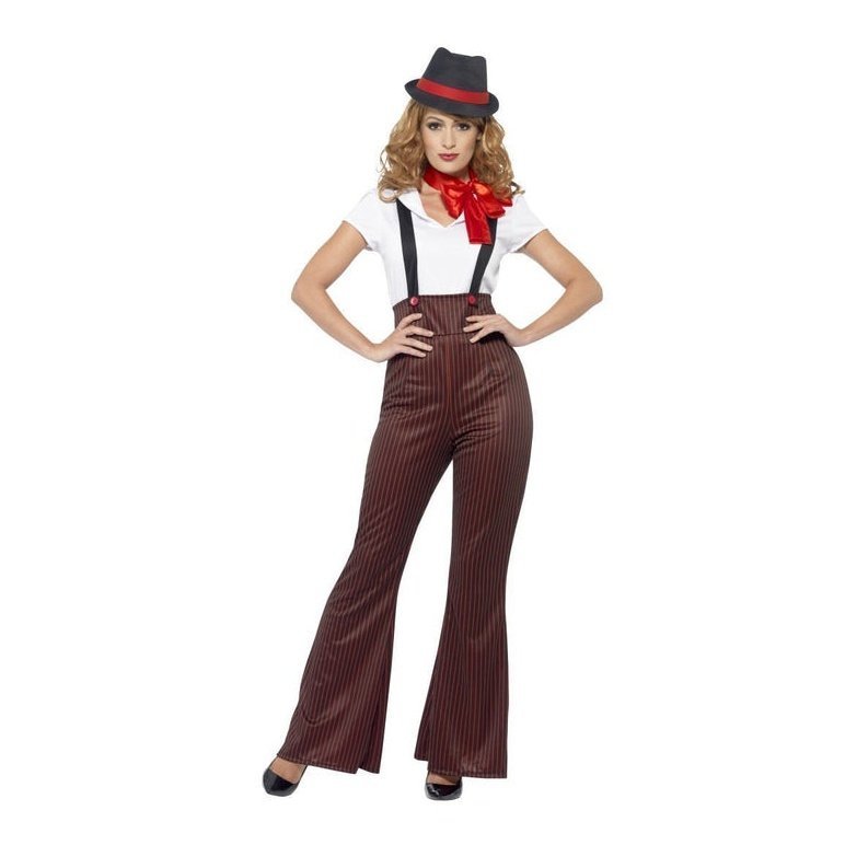 Glam Gangster Costume - Jokers Costume Mega Store