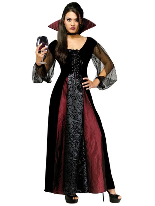 Goth Maiden Vampiress Cstm - Jokers Costume Mega Store