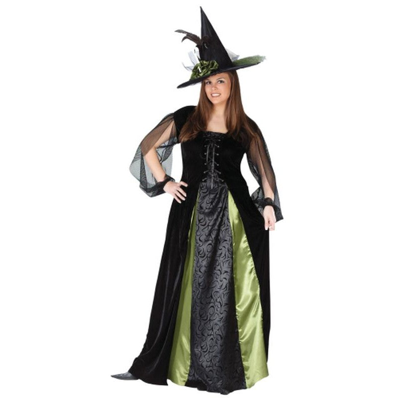 Goth Maiden Witch Plus Size Adult - Jokers Costume Mega Store