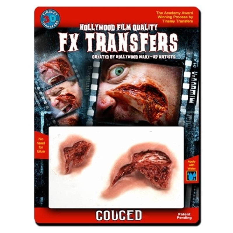 Gouged 3D FX Transfer - Medium - Jokers Costume Mega Store