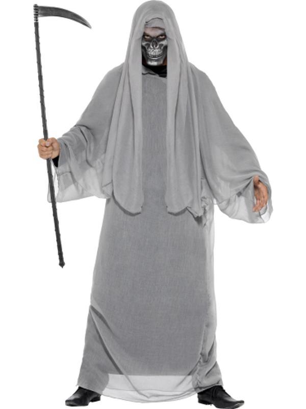 Grim Reaper Costume Grey - Jokers Costume Mega Store