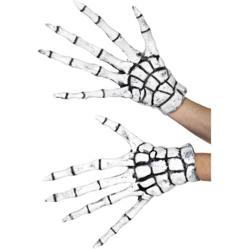 Grim Reaper/Skeleton Gloves - Jokers Costume Mega Store