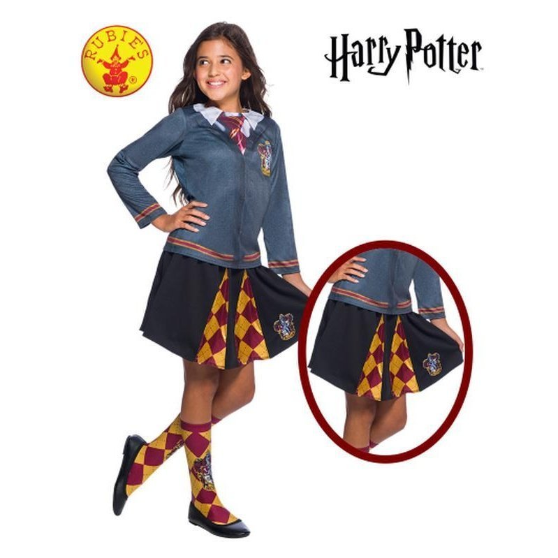 Gryffindor Child Skirt One Size - Jokers Costume Mega Store