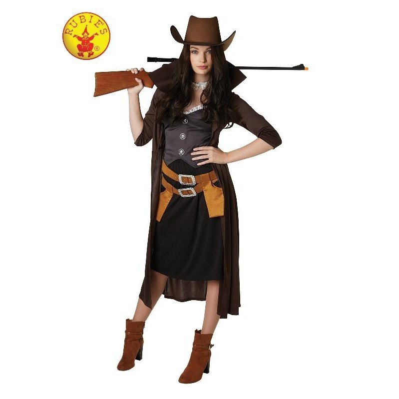 Gunslinger Womans Costume Size M - Jokers Costume Mega Store