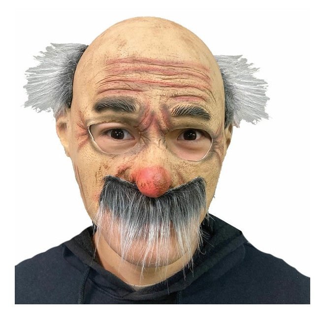Harry Old Man Mask Mouthless - Jokers Costume Mega Store