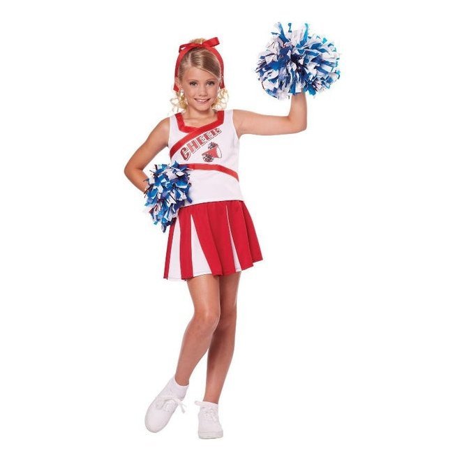 High School Cheerleader Child Costume - Jokers Costume Mega Store