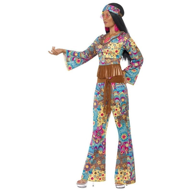 Hippy Flower Power Costume - Jokers Costume Mega Store