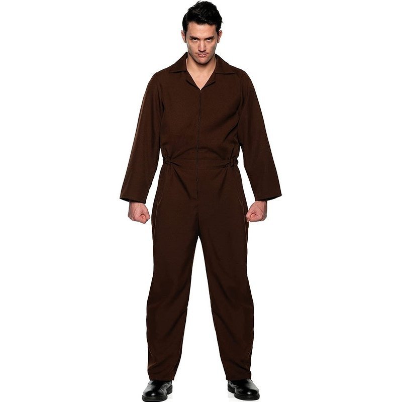 Horror Jumpsuit Brown - Jokers Costume Mega Store