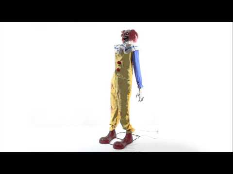 Load video: Animated Twitching Clown Prop