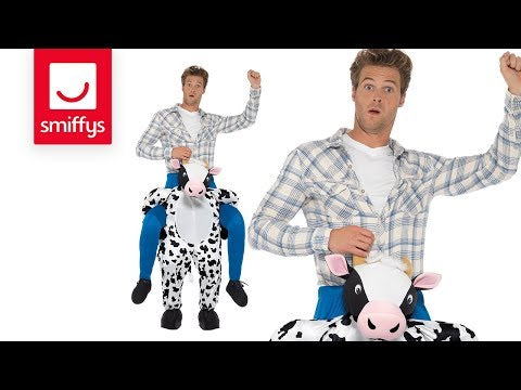 Load video: Piggyback Cow Costume