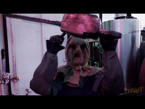 Load video: 45" Chainsaw Greeter Animated Prop