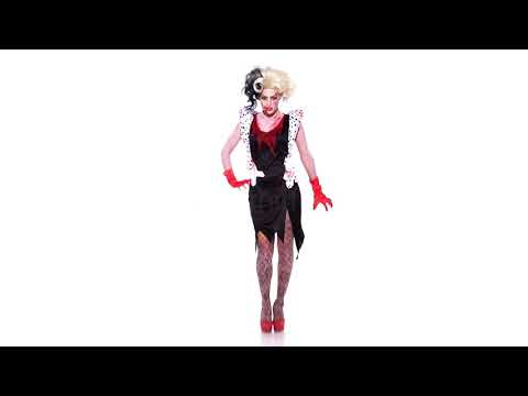 Load video: Zombie Evil Madame Costume