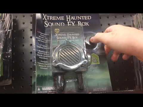 Load video: Xtreme Haunted Sound Fx Box Halloween