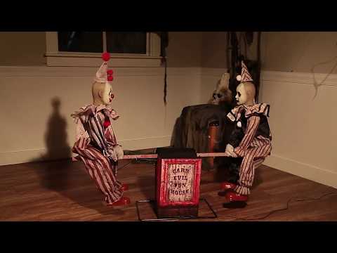 Load video: Animated See Saw Clowns Prop