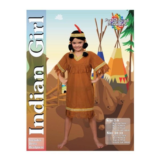 Indian Girl - Jokers Costume Mega Store