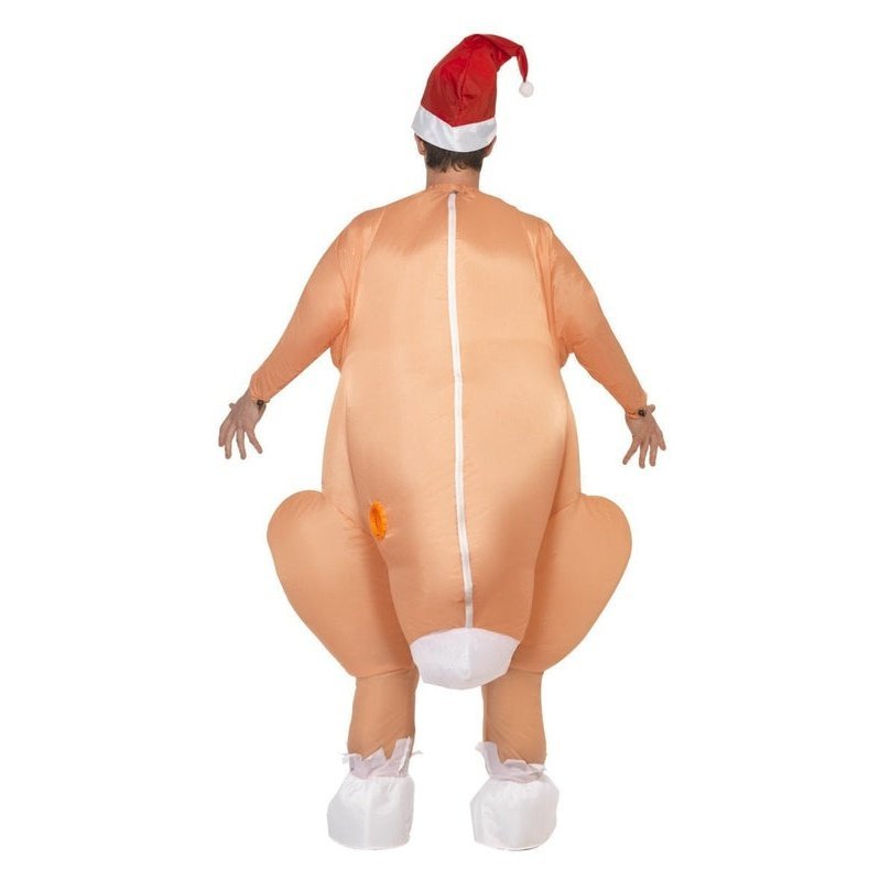 Inflatable Christmas Roast Turkey - Jokers Costume Mega Store