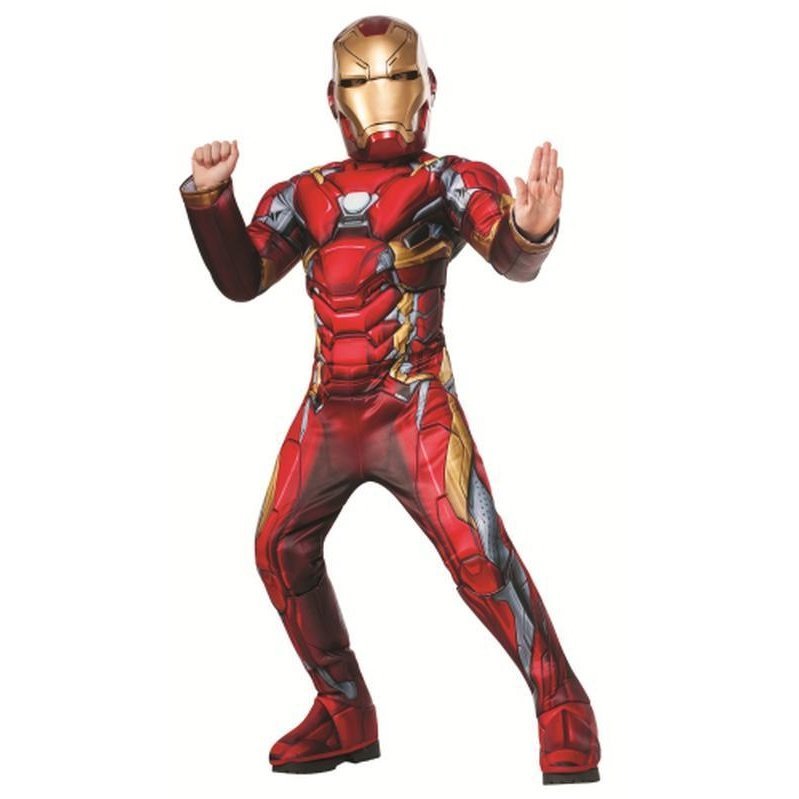 Iron Man Premium Costume Size 6 8 - Jokers Costume Mega Store