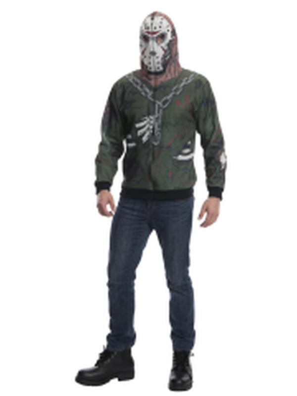 Jason Hoodie Size Xl - Jokers Costume Mega Store