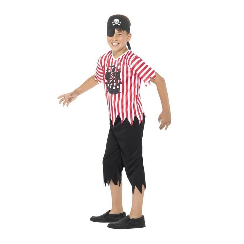 Jolly Pirate Boy Costume - Jokers Costume Mega Store