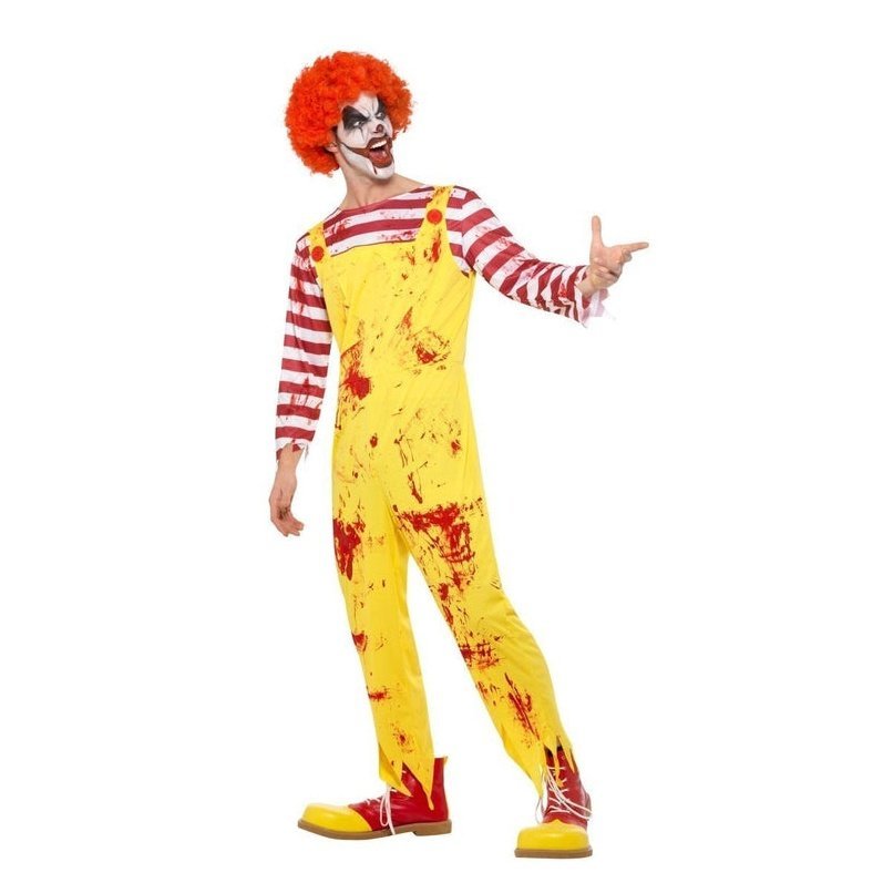 Kreepy Killer Clown Costume - Jokers Costume Mega Store