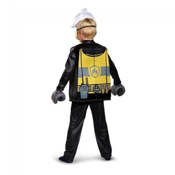 Lego Firefighter Deluxe Child Costume - Jokers Costume Mega Store