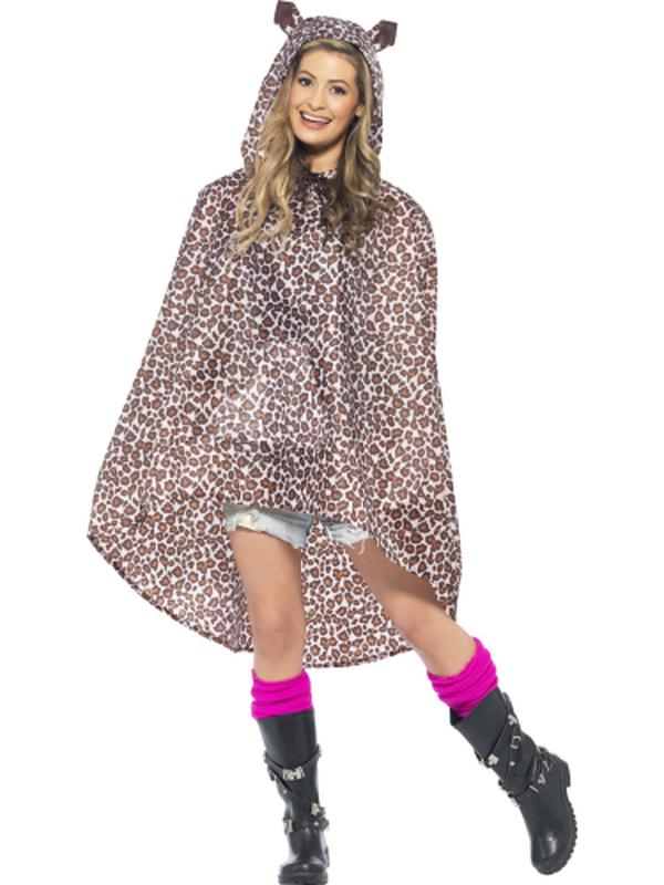 Leopard Party Poncho - Jokers Costume Mega Store