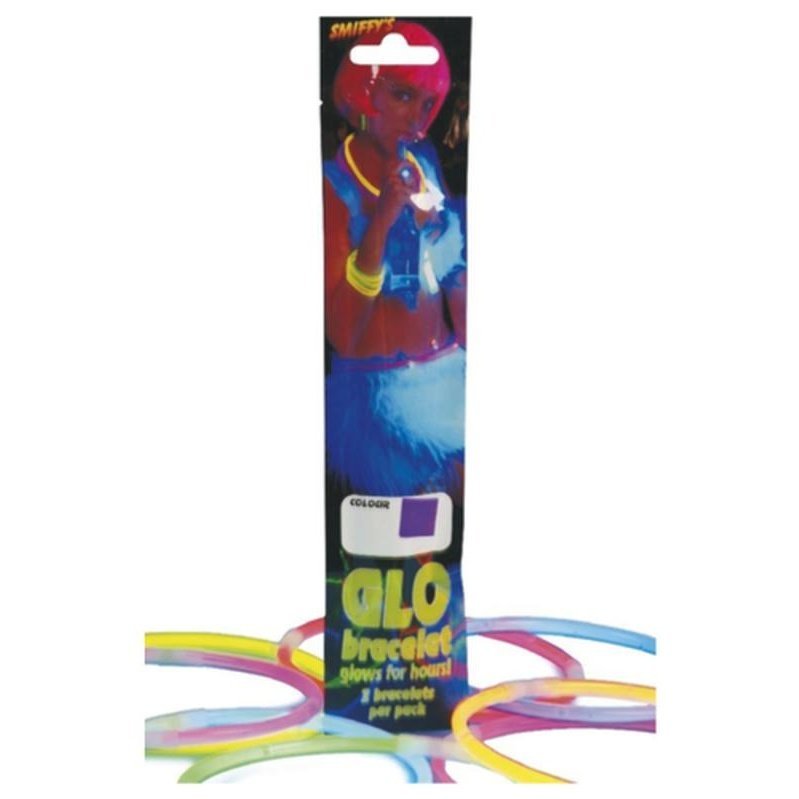Light Stick Bracelet, Assorted - Jokers Costume Mega Store