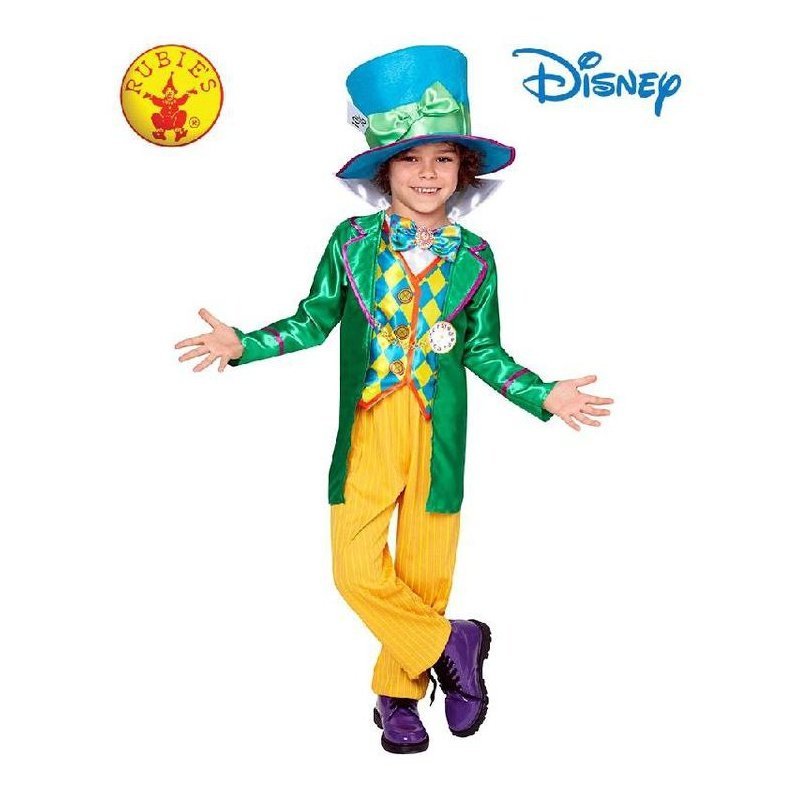 Mad Hatter Boys Deluxe Costume Size 3 5. - Jokers Costume Mega Store