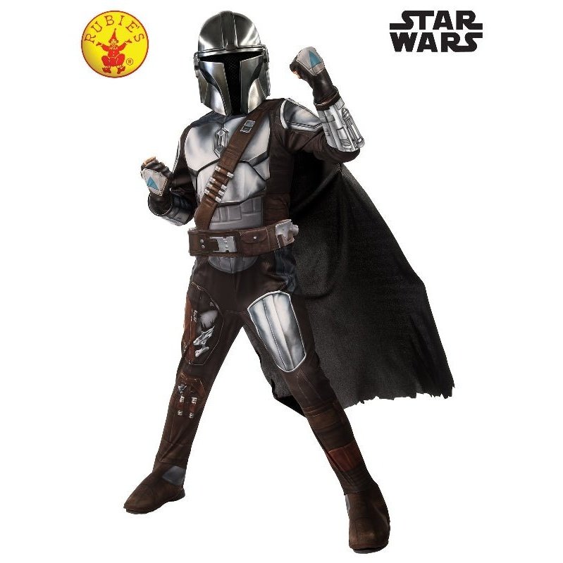 Mandalorian Premium Costume, Child - Jokers Costume Mega Store