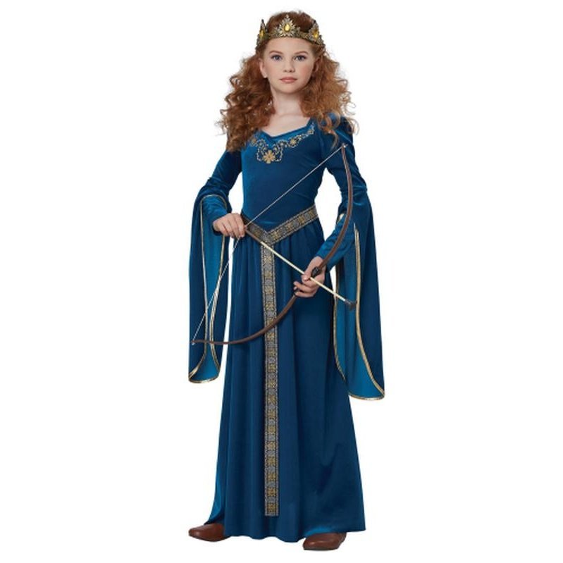 Medieval Princess/Child Blue - Jokers Costume Mega Store