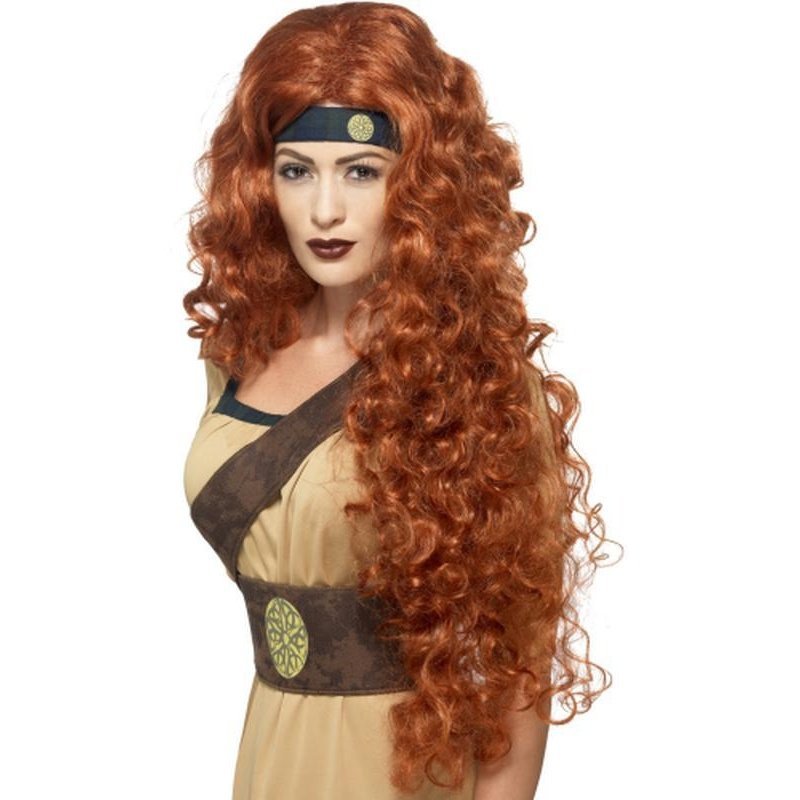 Medieval Warrior Queen Wig - Jokers Costume Mega Store
