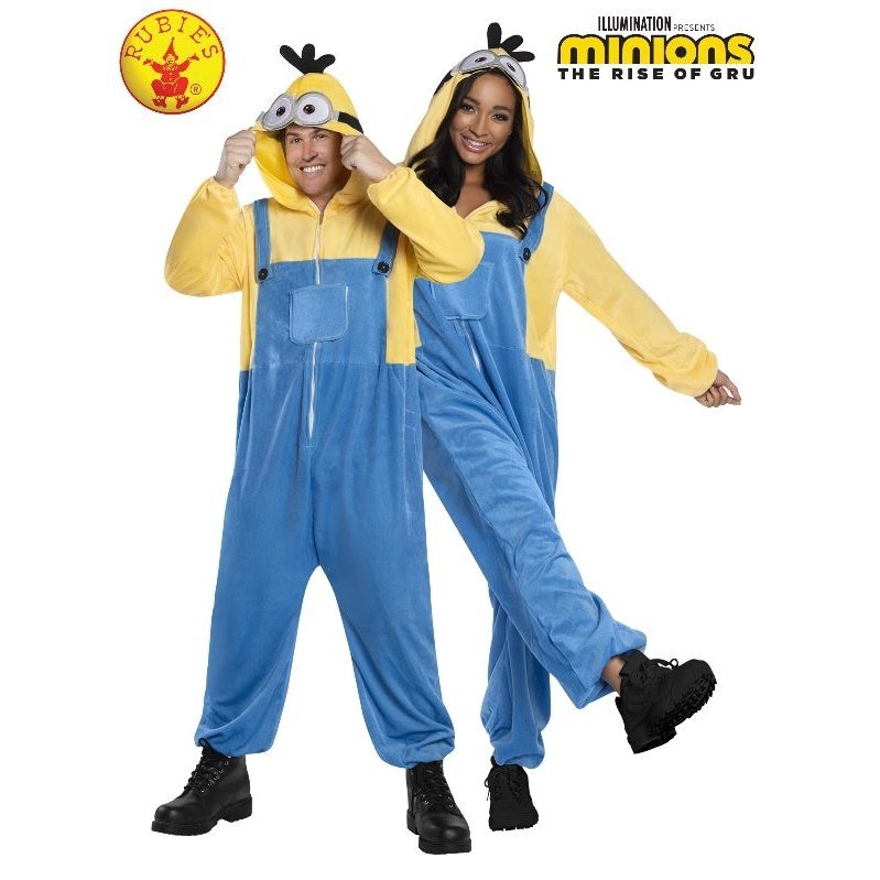 Minions Rise Of Gru Jumpsuit, Adult - Jokers Costume Mega Store