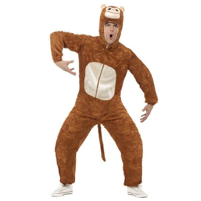 Monkey Costume, Adult - Jokers Costume Mega Store