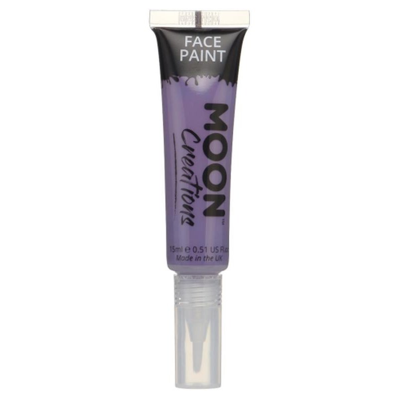 Moon Creations Face & Body Paints With Brush Applicator, 15ml Clamshell Costume Make Up Moon Creations Face & Body Paints With Brush Applicator, 15ml Clamshell Costume Make Up