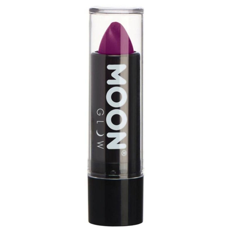 Moon Glow Intense Neon UV Lipstick, Purple-Make up and Special FX-Jokers Costume Mega Store