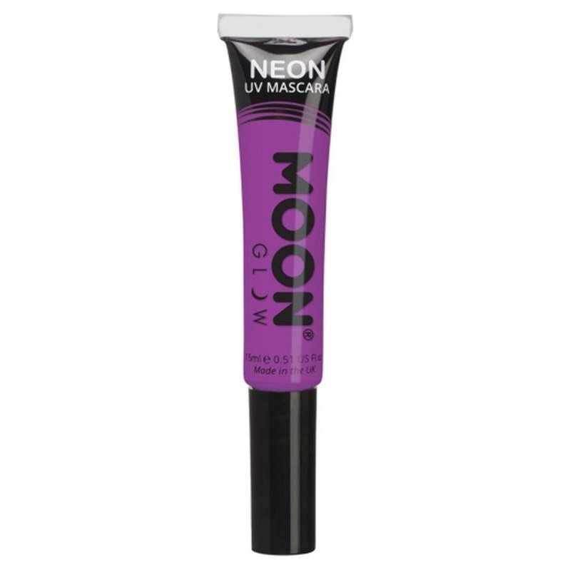 Moon Glow Intense Neon UV Mascara, Purple-Make up and Special FX-Jokers Costume Mega Store