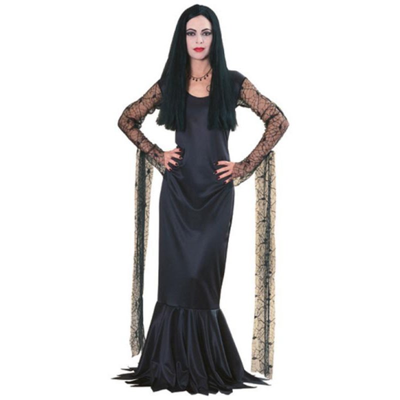 Morticia Addam's Costume Size S - Jokers Costume Mega Store