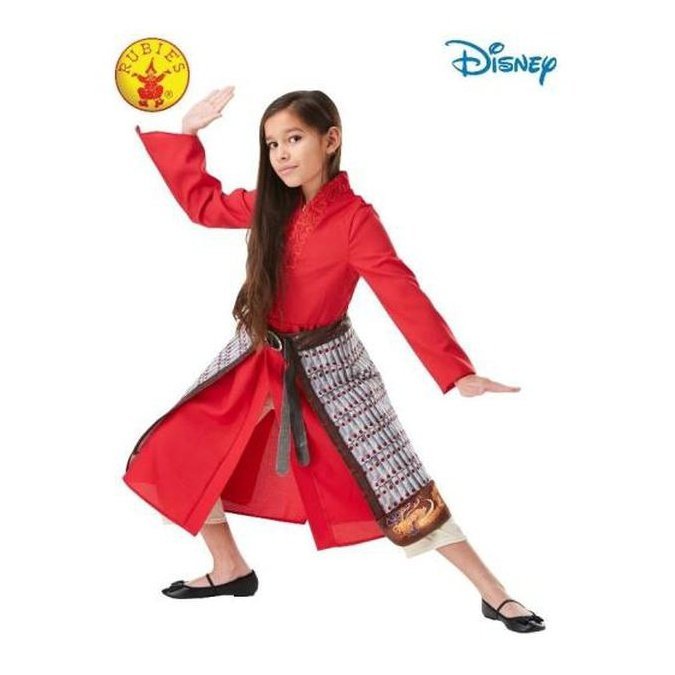 Mulan Deluxe Movie Costume, Child - Jokers Costume Mega Store