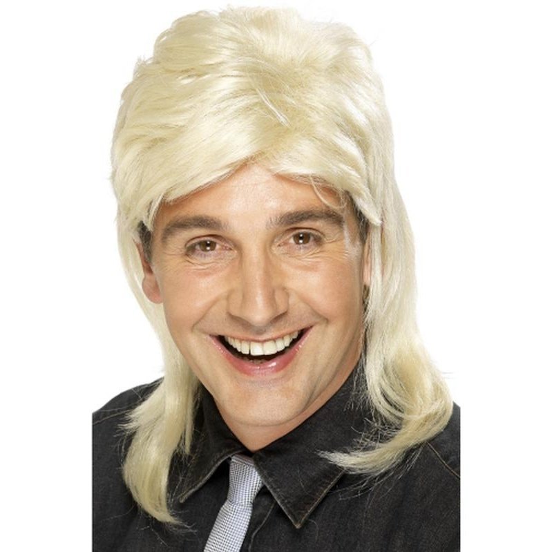 Blonde Mullet Wig Fun and Fabulous Costume Accessory