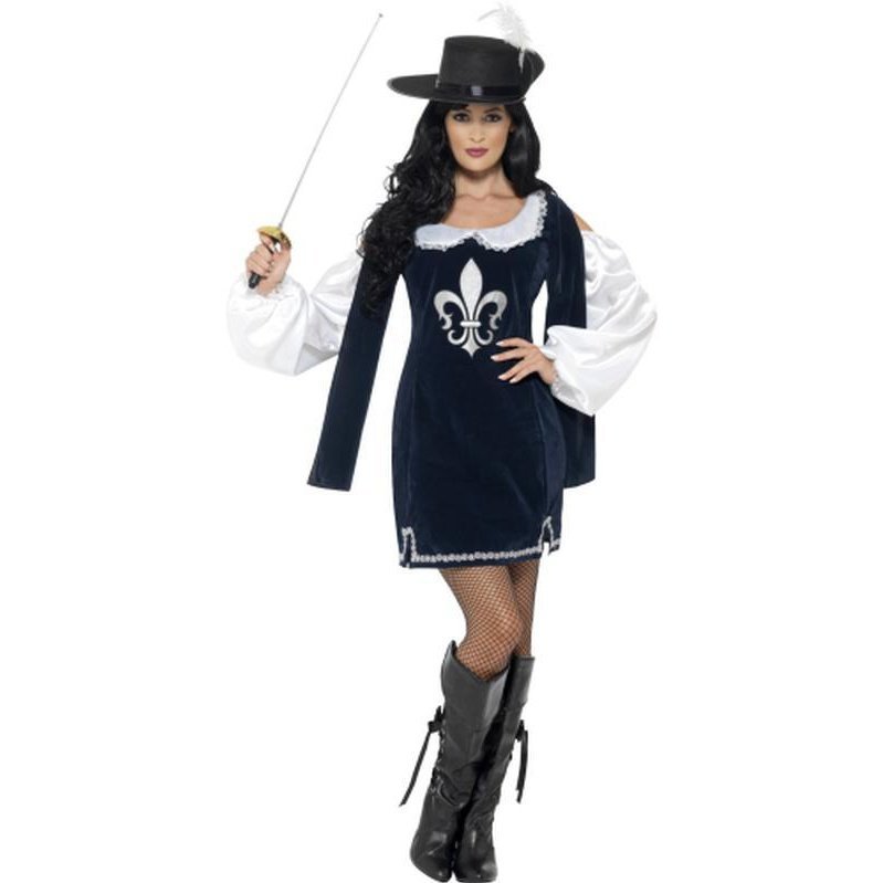Musketeer Female Costume - Jokers Costume Mega Store