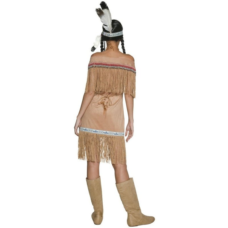 Native American Inspired Lady Costume - Jokers Costume Mega Store